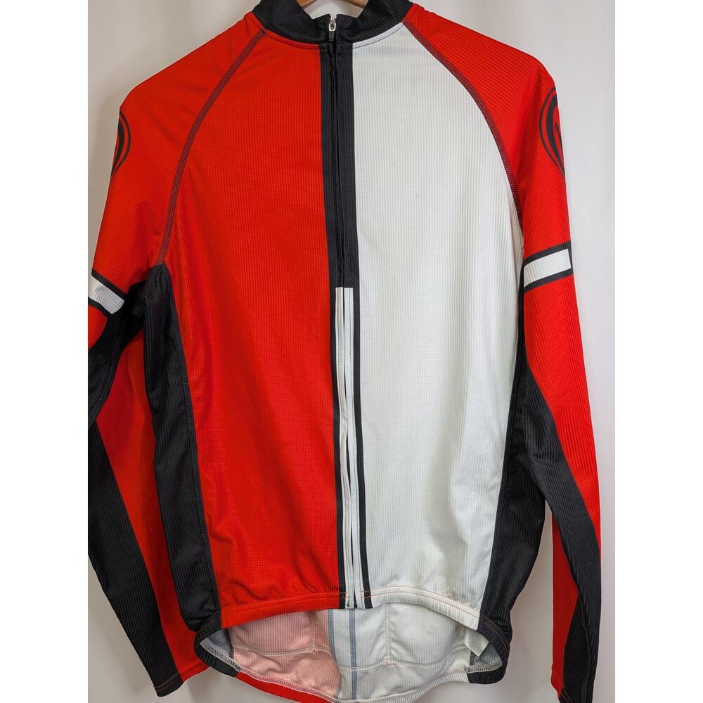 Long Sleeve Cycling Jersey Full Zipper Canari Men's Large